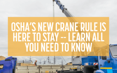 Crane Certifications Are The Law of The Land